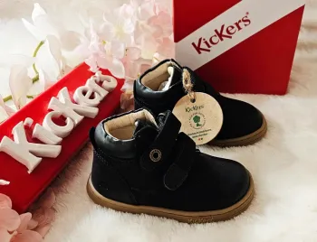 Bottes Bottines cuir Scratch 1er pas 👣 Kickers T20