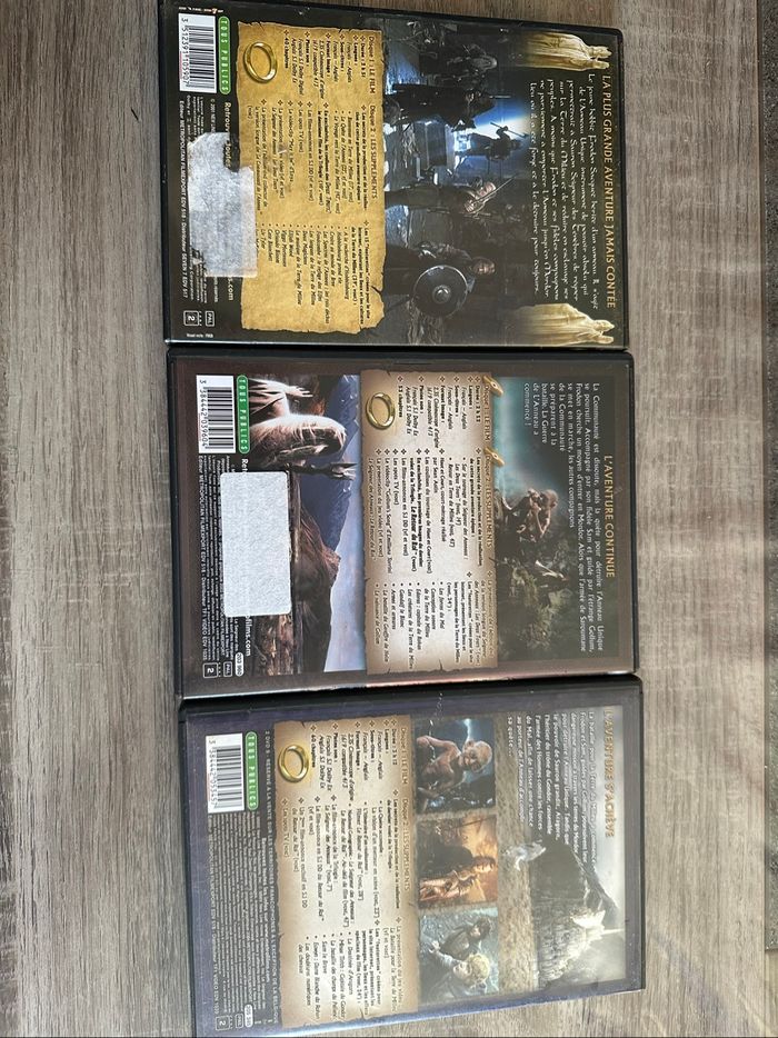 3 DVD Le Seigneur des Anneaux - photo numéro 2