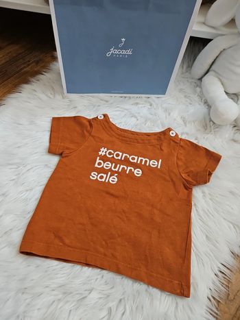 T shirt "caramel beurre salé"