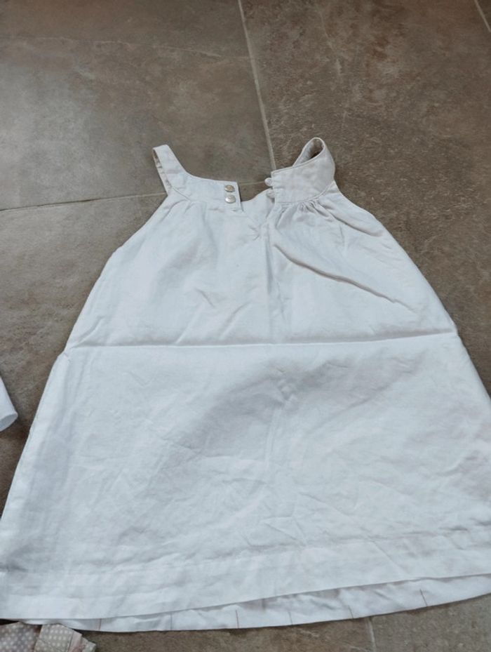 Lot robes 18 mois fille roses et blanches - photo numéro 7