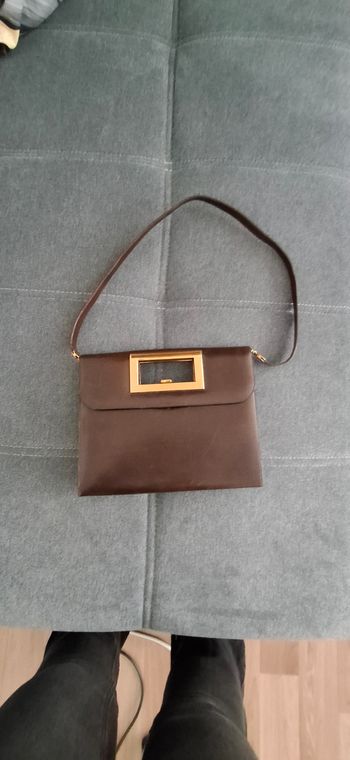 Années 60/70 - Cuir Box Marron - Made in France