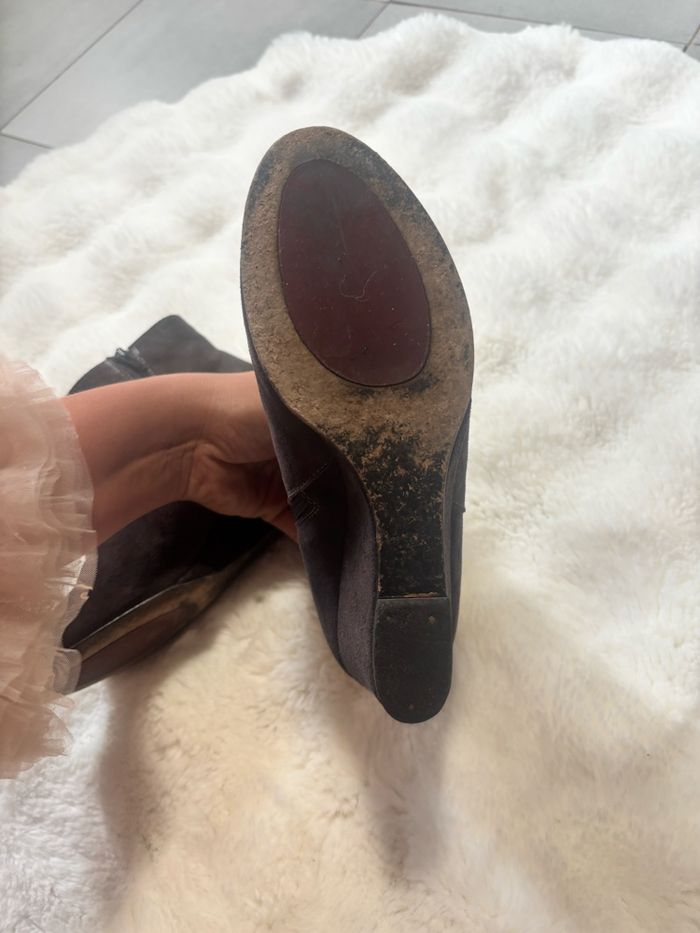 Bottine compensées 36 femme - photo numéro 7