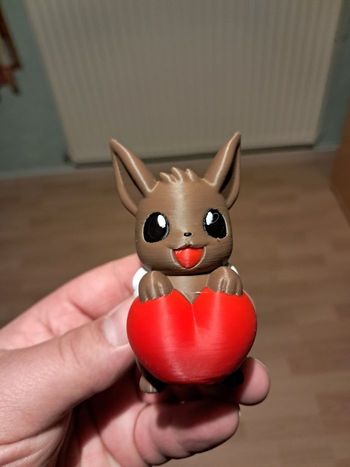 Figurine Evoli coeur Pokémon