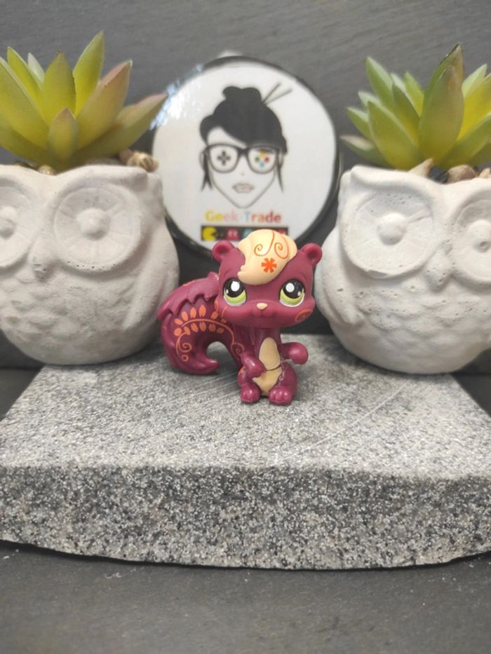 My Littlest Petshop Pet Shop LPS Écureuil Squirrel 1233 #geektradelpsecureuil