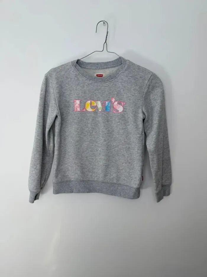 Sweat Levi's fille 8 ans 128 cm gris
