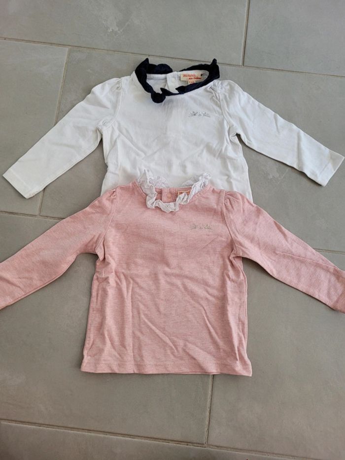 Lot petits pulls fins 9 mois