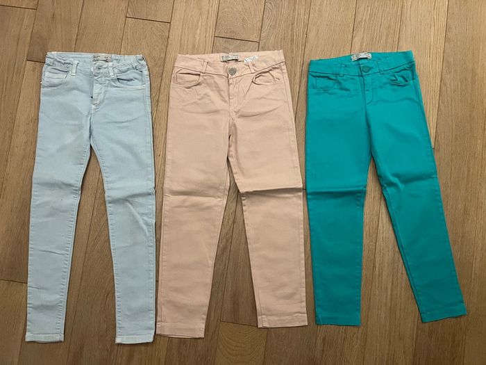 Vends lot de 10 vêtements Zara fille automne hiver taille 7 ans très bon état - photo numéro 9