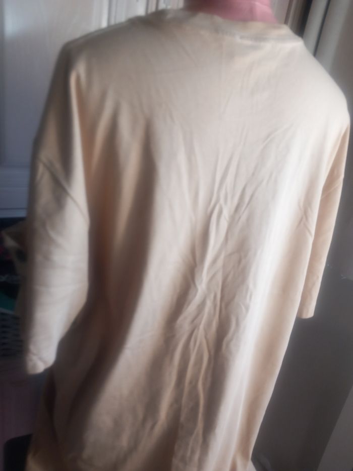 Tee-shirt marron taille XXL - photo numéro 6