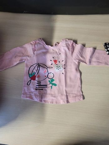 Tee shirt manches longues 3 mois