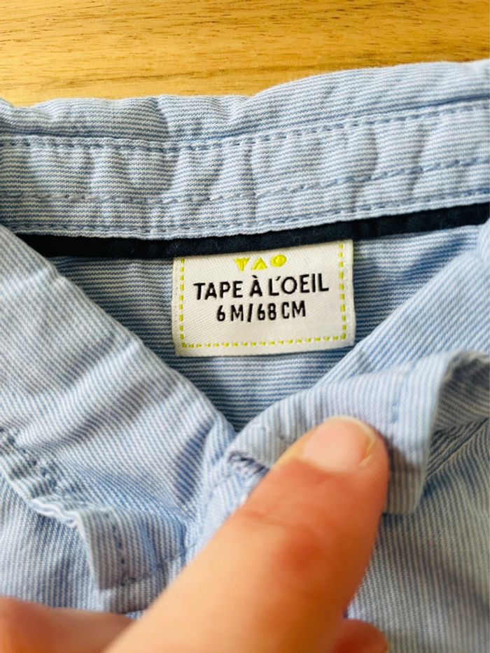 Chemise 6 mois - photo numéro 3