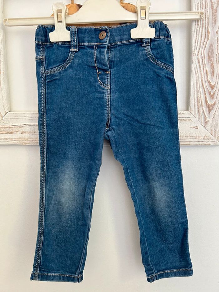Lot de deux jeans fille taille 24 mois - photo numéro 5
