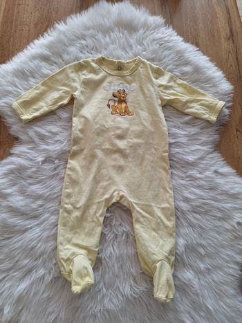 Pyjama léger 1 pièce Le Roi Lion Kiabi 3 mois 56-62 cm 6 kg