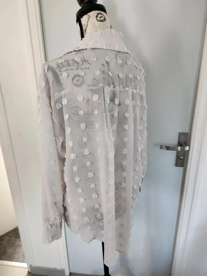 Superbe Chemise blanche habillée Zara de taille 36 - photo numéro 5