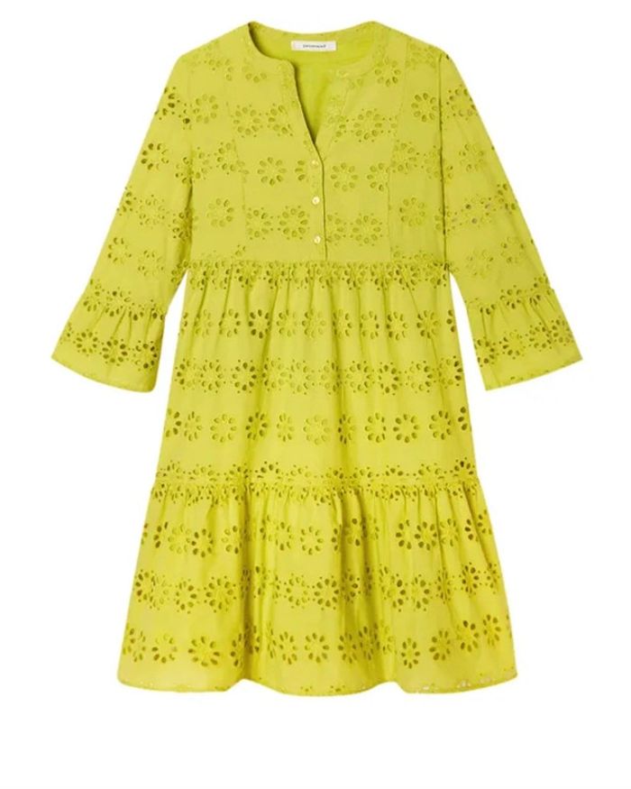 Robe en broderie anglaise promod