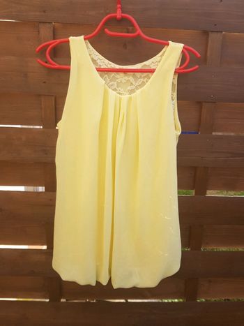 Blouse cache cœur au dos dentelles