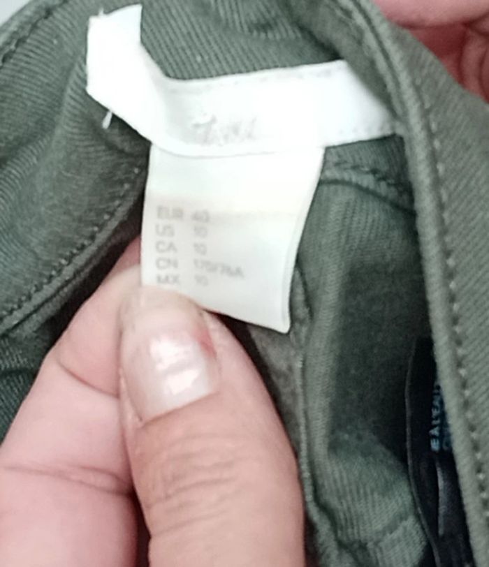 Short à revers kaki - photo numéro 8