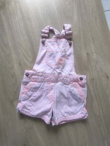 Salopette short 4 ans