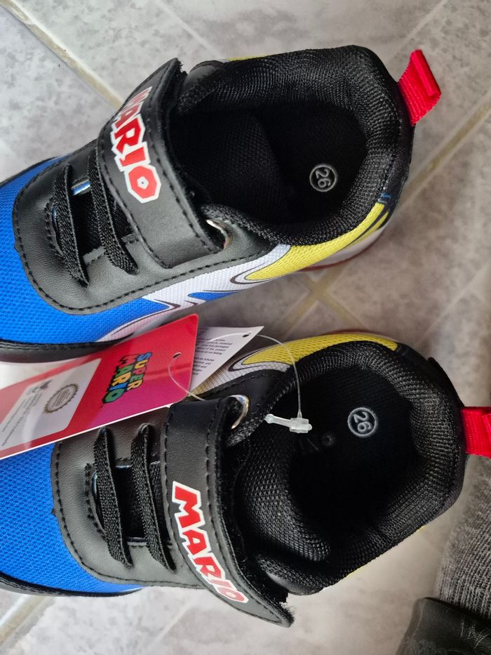 Baskets sneakers mariokart garçon taille 26 - photo numéro 9