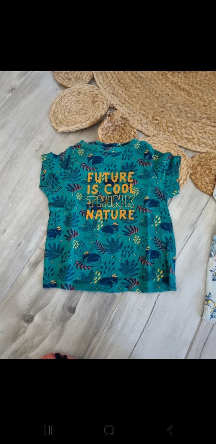 Ensemble short Kiabi + 2 t-shirts TAO et DPAM - photo numéro 2