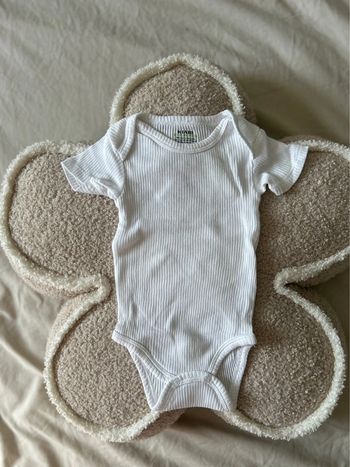 Body manches courtes côtelé