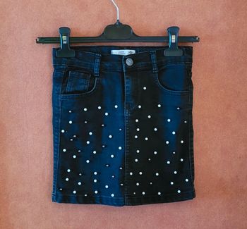 Jupe en jean ajustable