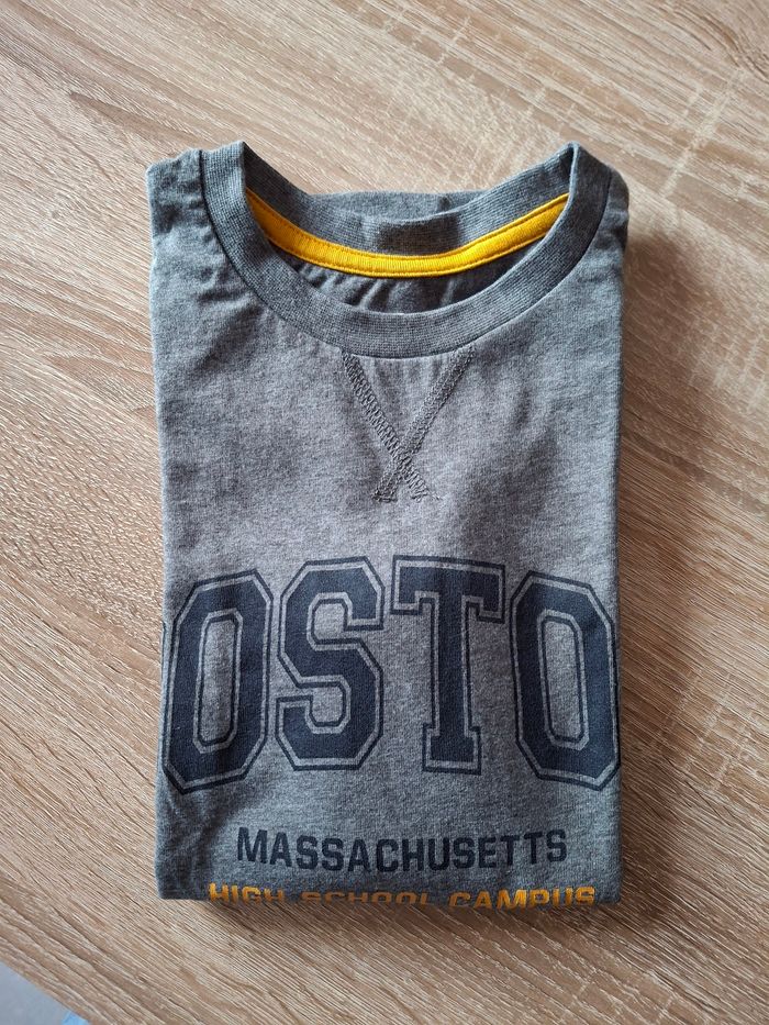 Tee shirt gris 10 ans - photo numéro 9