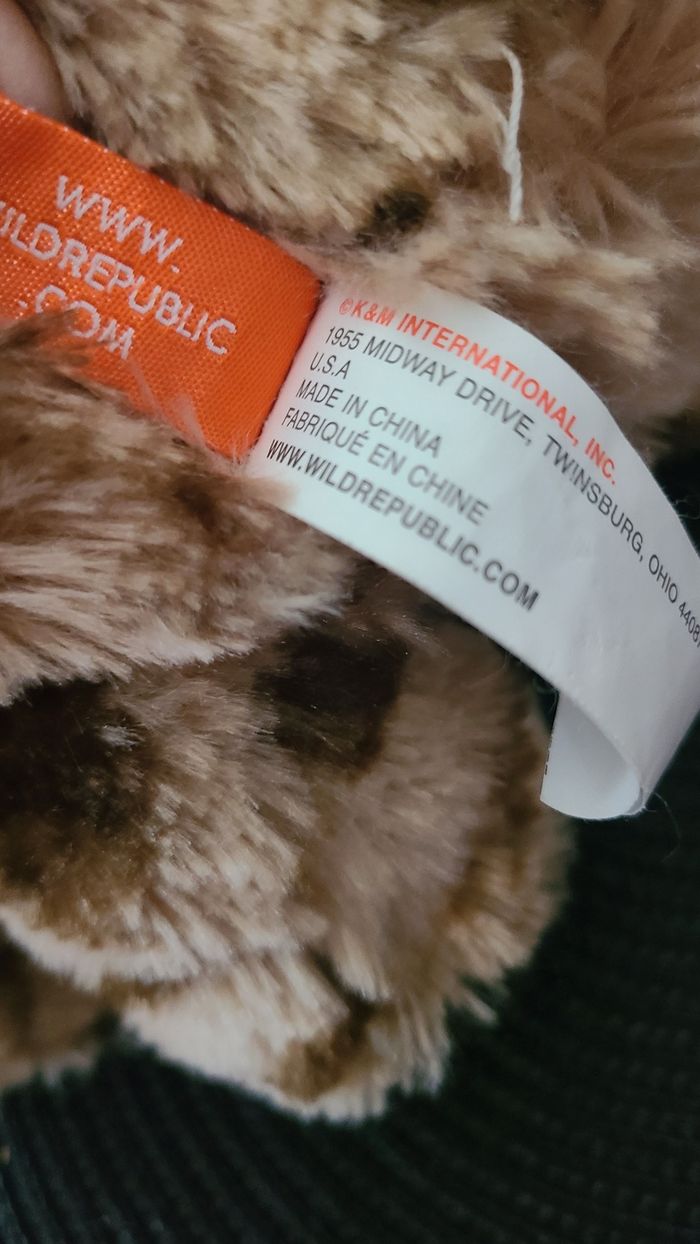 Peluche Lynx - Wild Republic - photo numéro 6