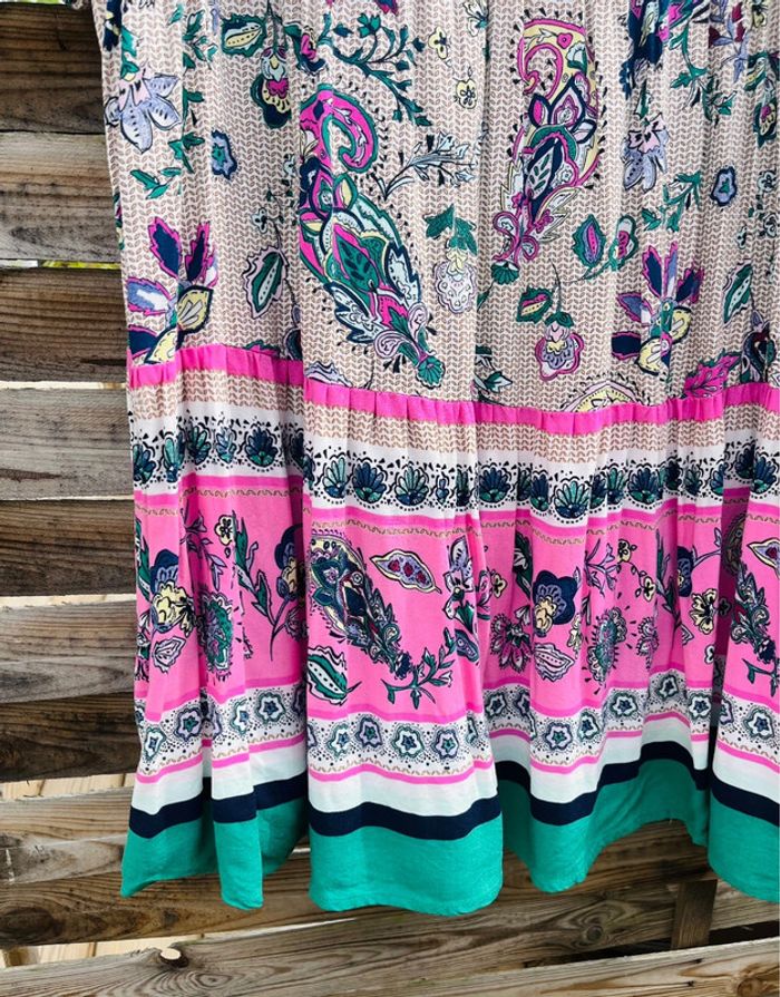 Robe à motifs fleuris - Taille L - photo numéro 7