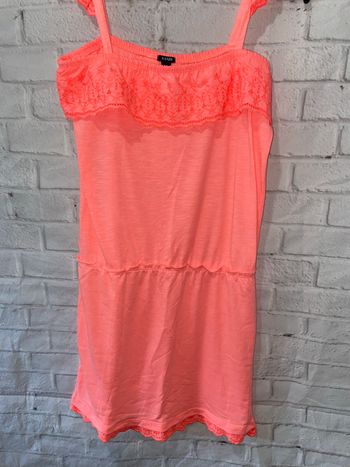 Robe corail fluo