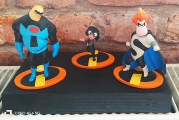 Lot de 3 figurines les indestructibles 