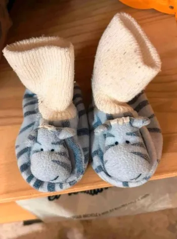 Pantoufle  bébé  antidérapant