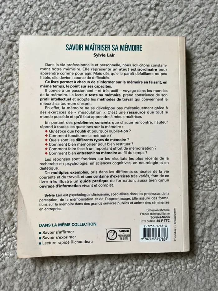 Collection de 4 livres, candidatures et tests - photo numéro 5