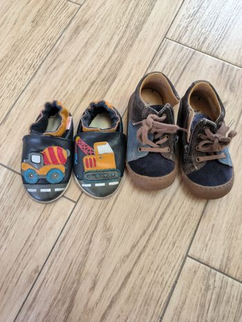 Lot chaussures garçon 21
