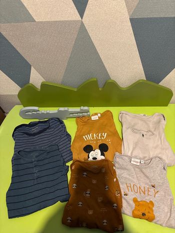 Lot de 6 body manche longue taille 18 mois