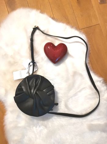 Superbe sac cuir Noir Claudie Pierlot | Neuf avec étiquette 🏷 | idée cadeau 🎁