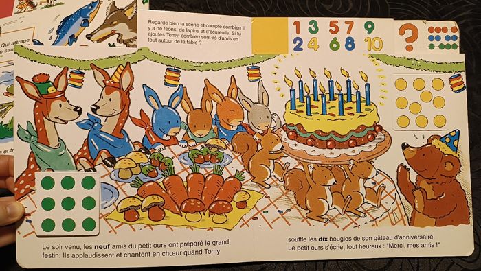 Livres Cache-cache Animaux et chiffres - photo numéro 2
