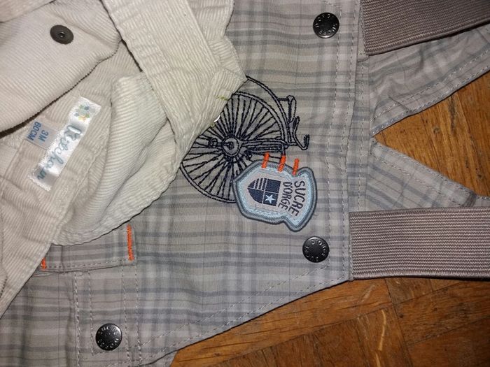 Salopette sucre d orge 3mois - photo numéro 2