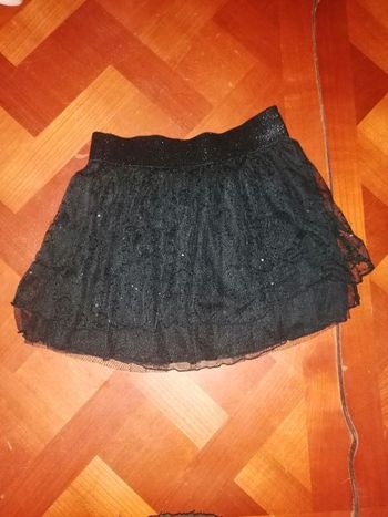 Jupe noire strass 10 ans