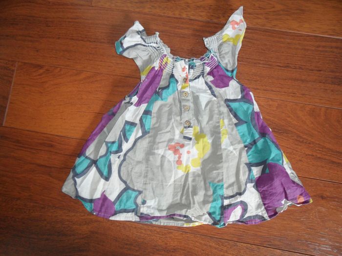 Tunique fleurie Okaidi, taille 6 ans