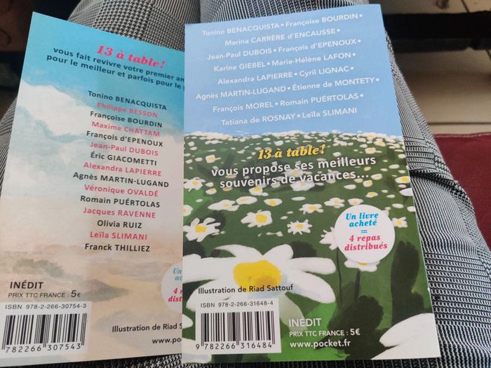 Lot de 2 livres "13 à table" : 2021 et 2022 - photo numéro 3