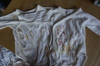 Lot de 2 bodies - 1 mois