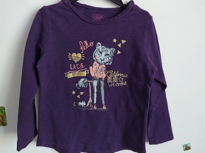 Haut prune LCDP 4 ans - photo numéro 3