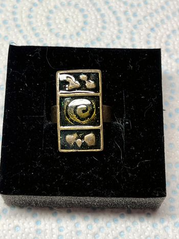 bague réglable kaki