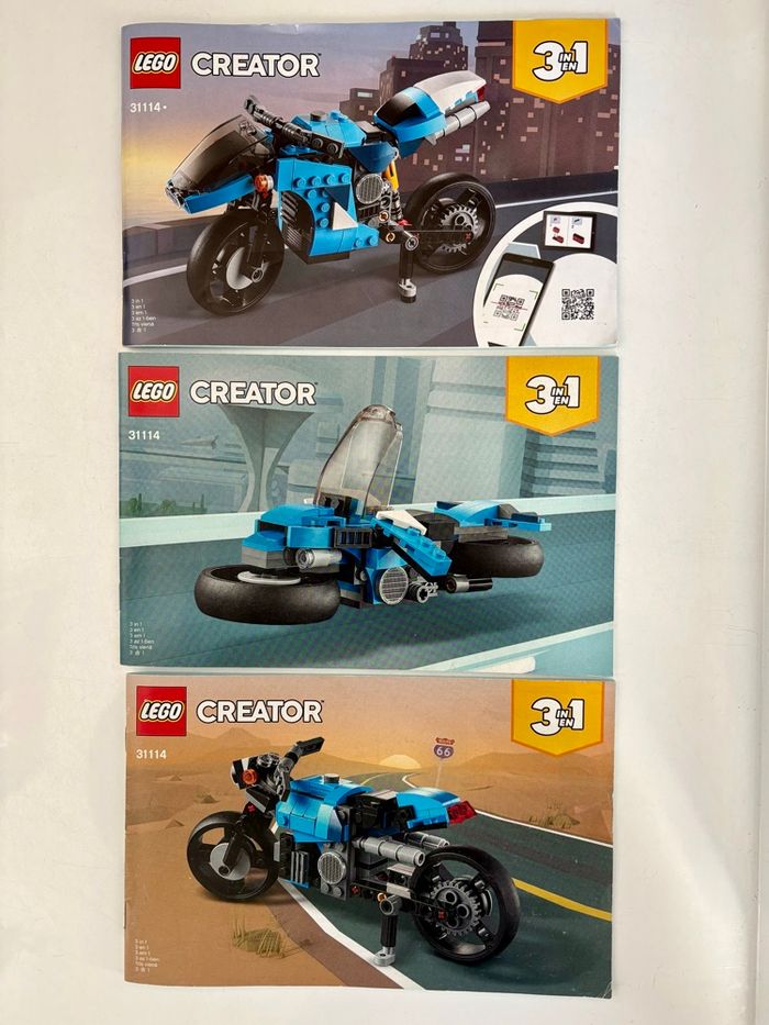 Lego Creator 3en1 31114 - Superbike - photo numéro 4