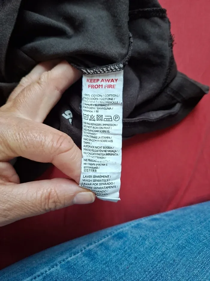Lot de tee-shirts shirts anvhes courtes 14.ans - photo numéro 17