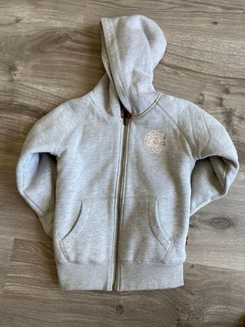 Gilet fourré gris Lévi’s taille 6 ans en bon état