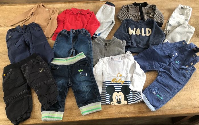 Lot 9 mois hiver garçon