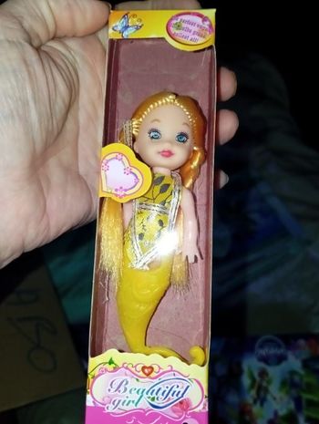 Mini poupée Sirène