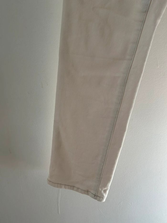 Jean écru Claudia Mango taille 34 - photo numéro 5