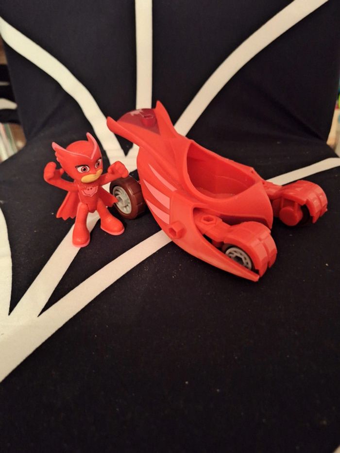 Pyjamasque rose + vehicule - photo numéro 2